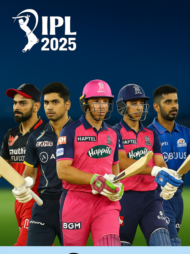 IPL 2025: टॉप 5 सबसे ज़्यादा रन बनाने वाले बल्लेबाज़